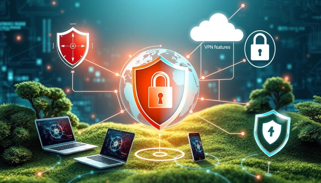 תכונות VPN תכונות VPN