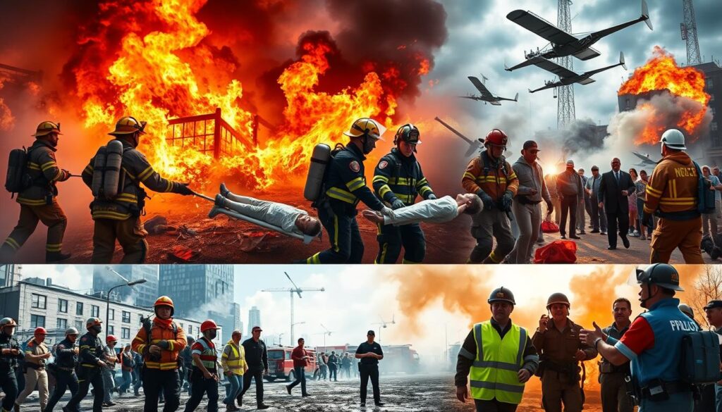 סוגי תגובות חירום